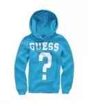 guess femmes veste mode 2012-2019U hoodie big ask cyan